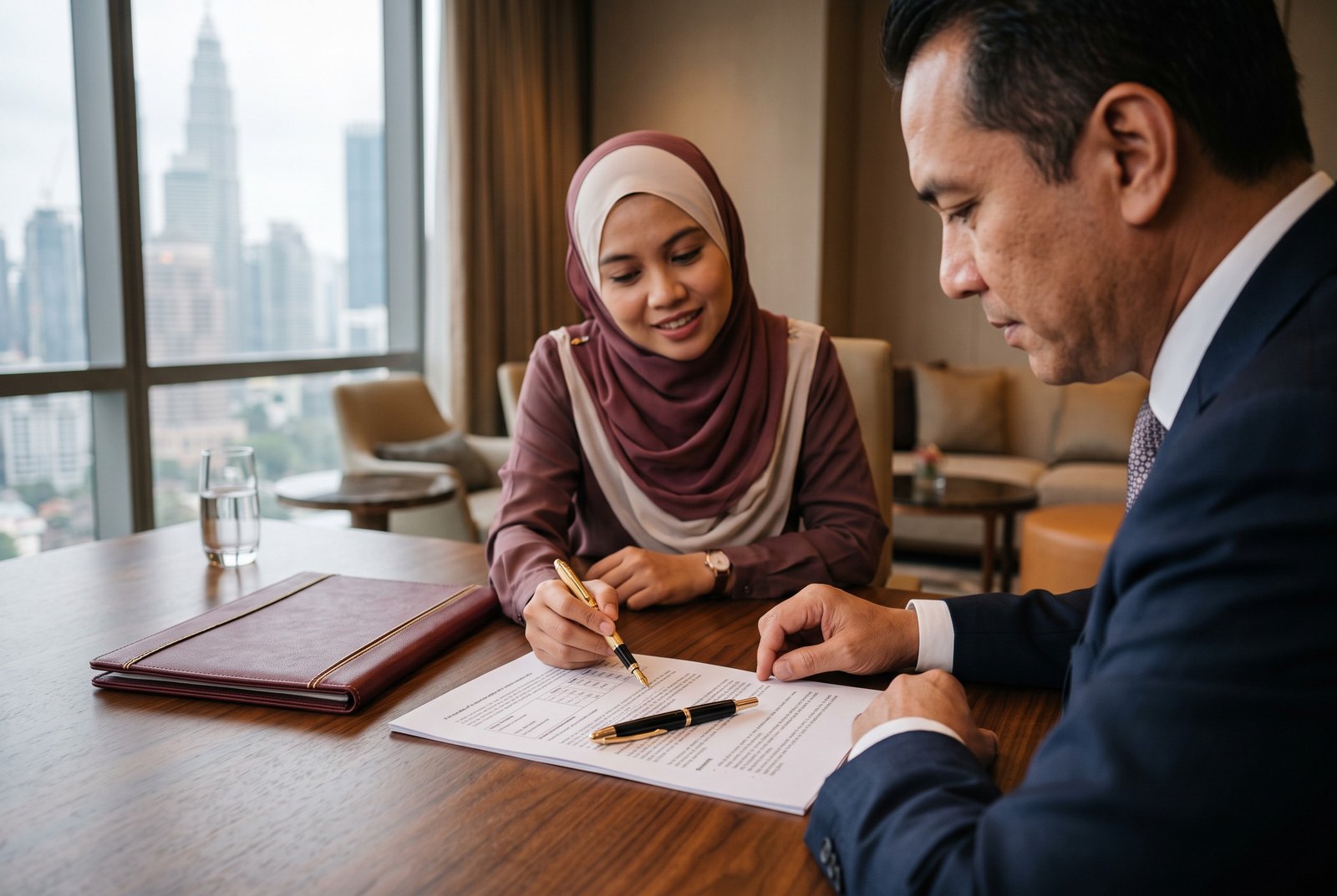 Wakil kesatuan berbincang bersama pihak pengurusan